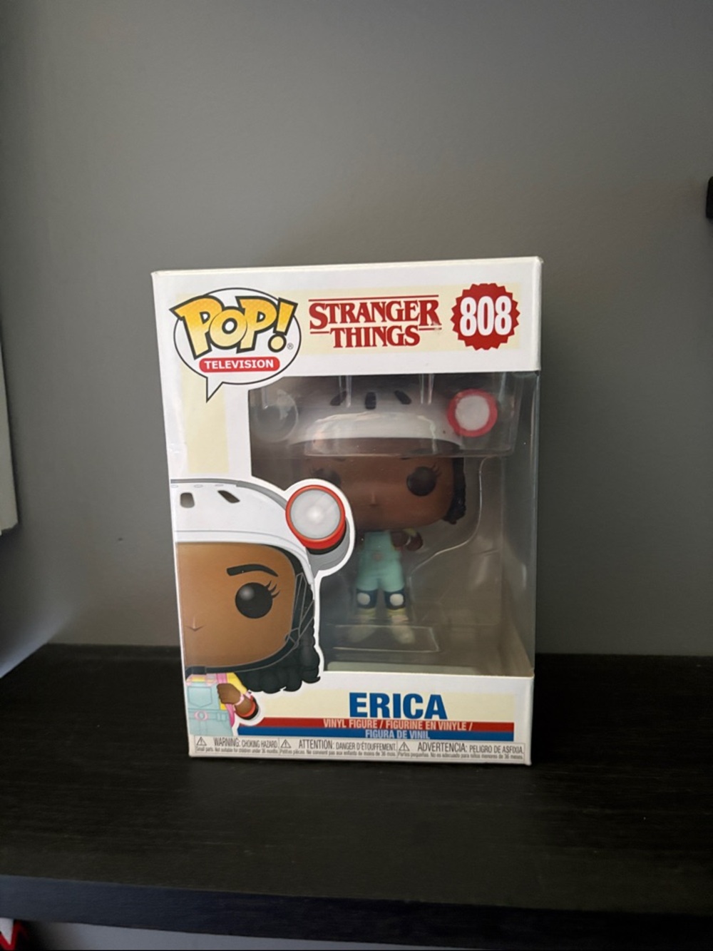 Funko Erica Pop! Vinyl Figure — White Helmet & Teal Outfit